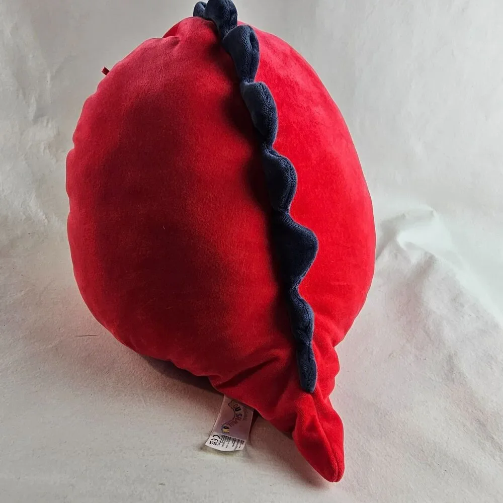 Squishmallows Red 11 Inch Dolan The Red Dinosaur Plush Animal Toy KellyToy